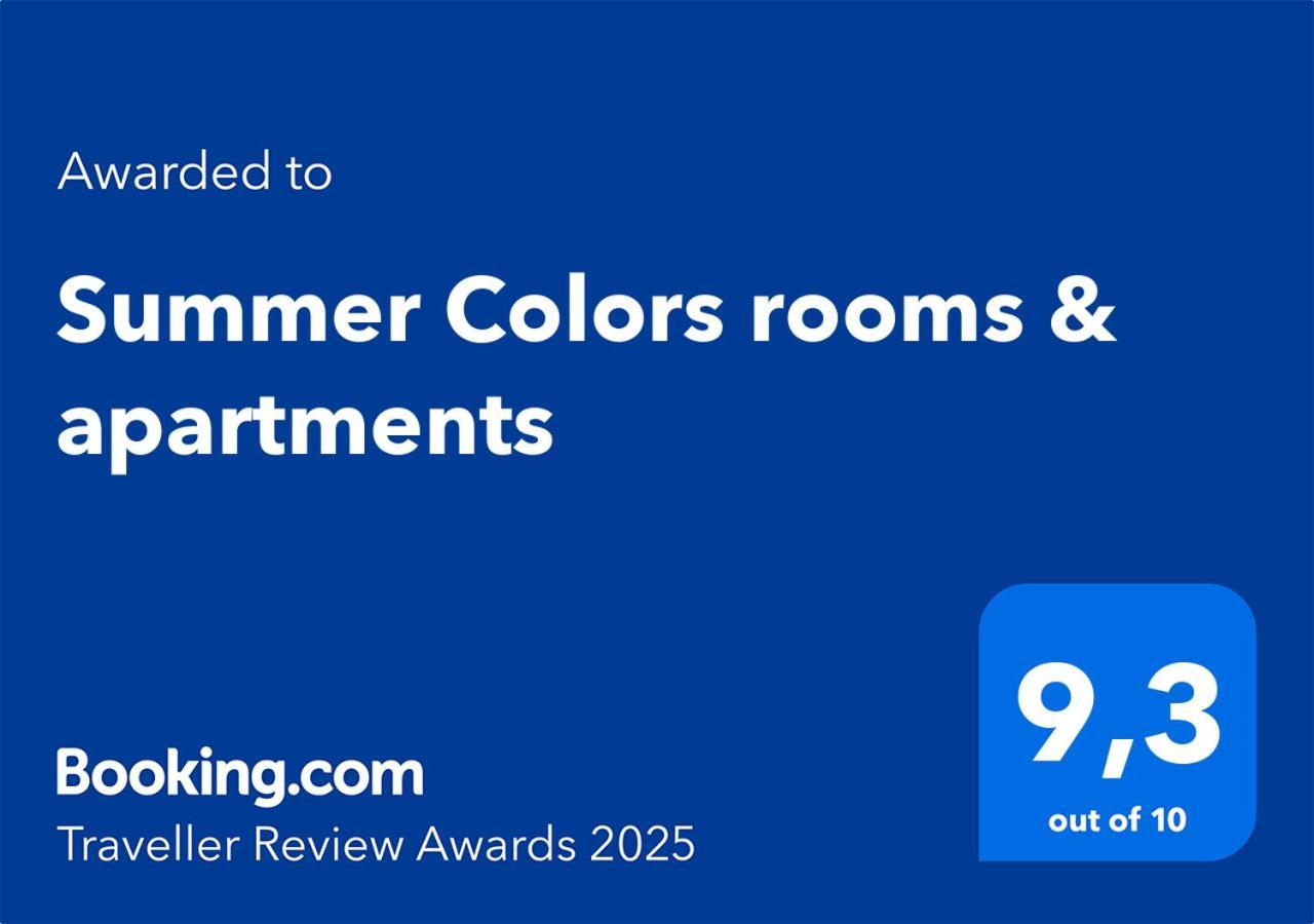 Summer Colors Rooms & Apartments Meta Buitenkant foto